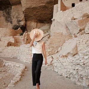 Only Child Dune Pants black 100%linen